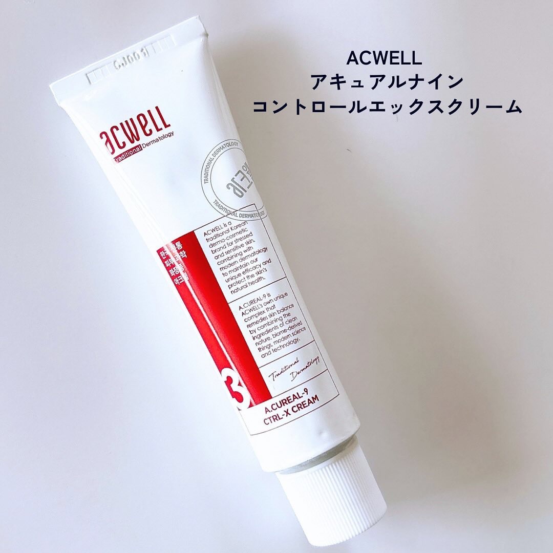 アキュリアルナインコントロールエックスクリーム/ACWELL/フェイスクリームを使ったクチコミ（2枚目）