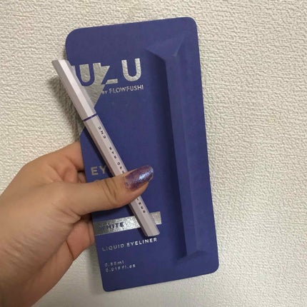 EYE OPENING LINER/UZU BY FLOWFUSHI/リキッドアイライナーを使ったクチコミ(2枚目)