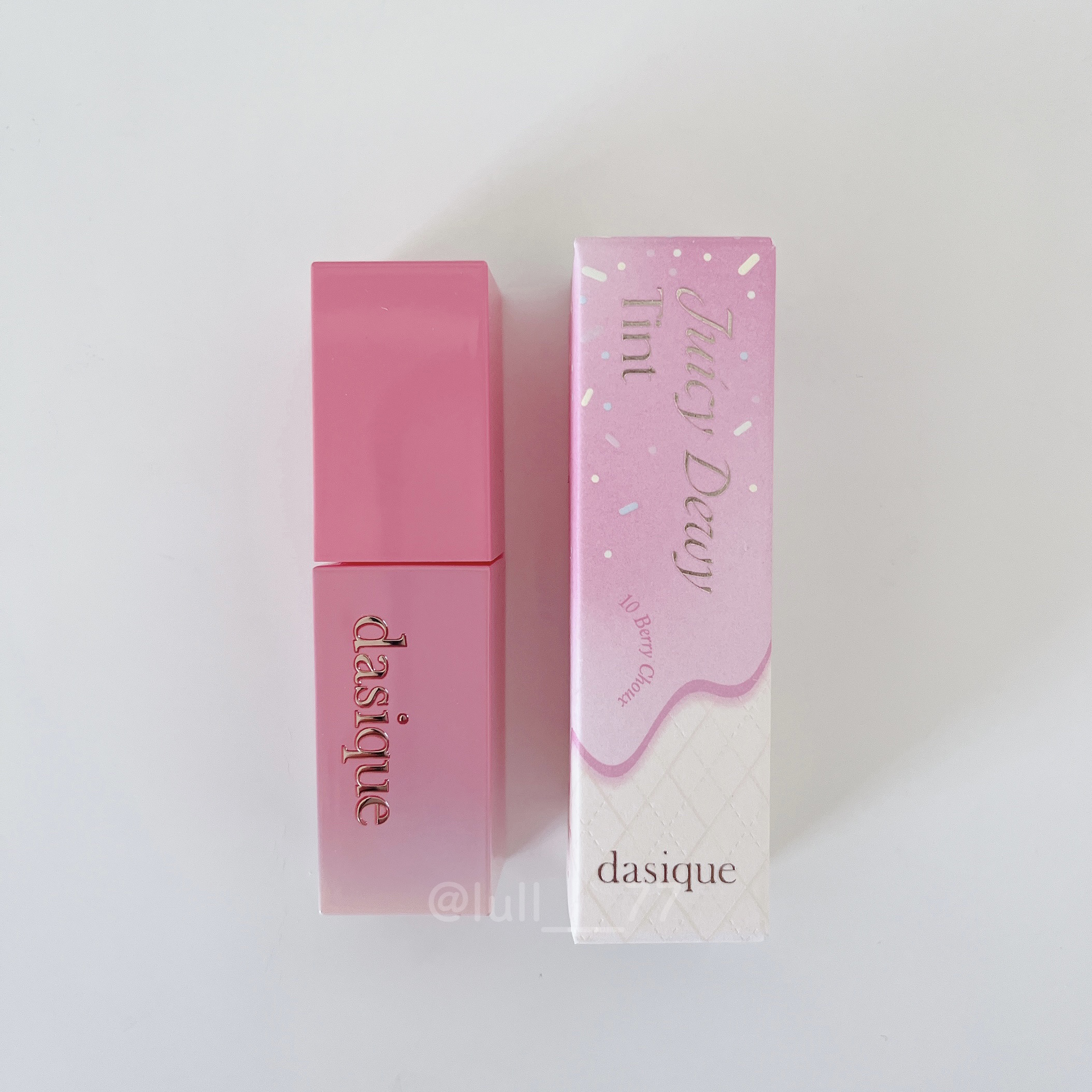 ジューシーデュイティント/dasique/リップティントを使ったクチコミ（3枚目）