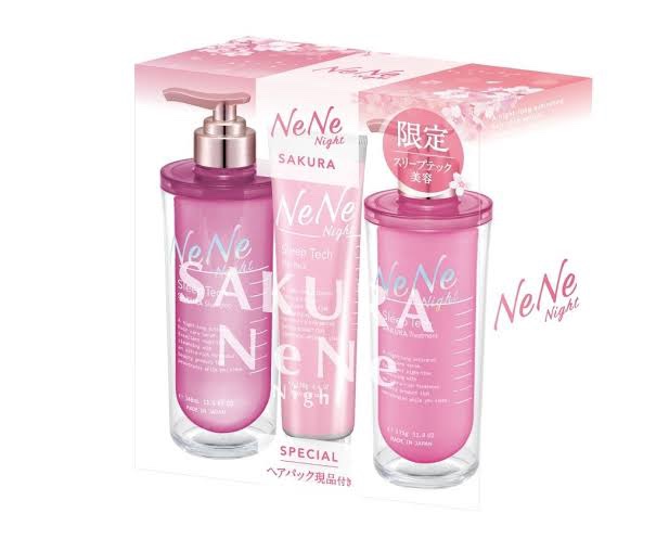 スリープテック サクラ ヘアパック/NeNe Night/ヘアマスク・ヘアパックを使ったクチコミ（1枚目）