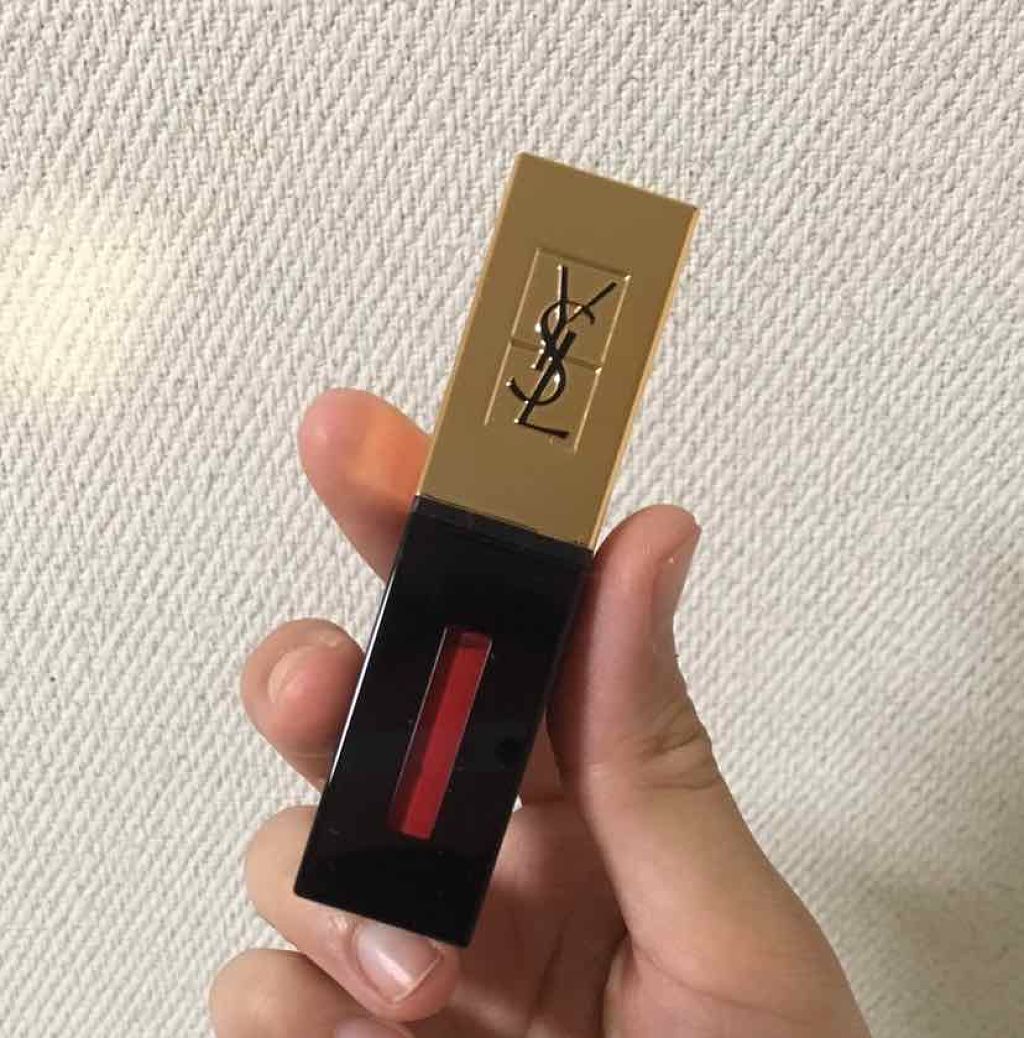 ルージュ ピュールクチュール ヴェルニ/YVES SAINT LAURENT BEAUTE/口紅を使ったクチコミ（1枚目）