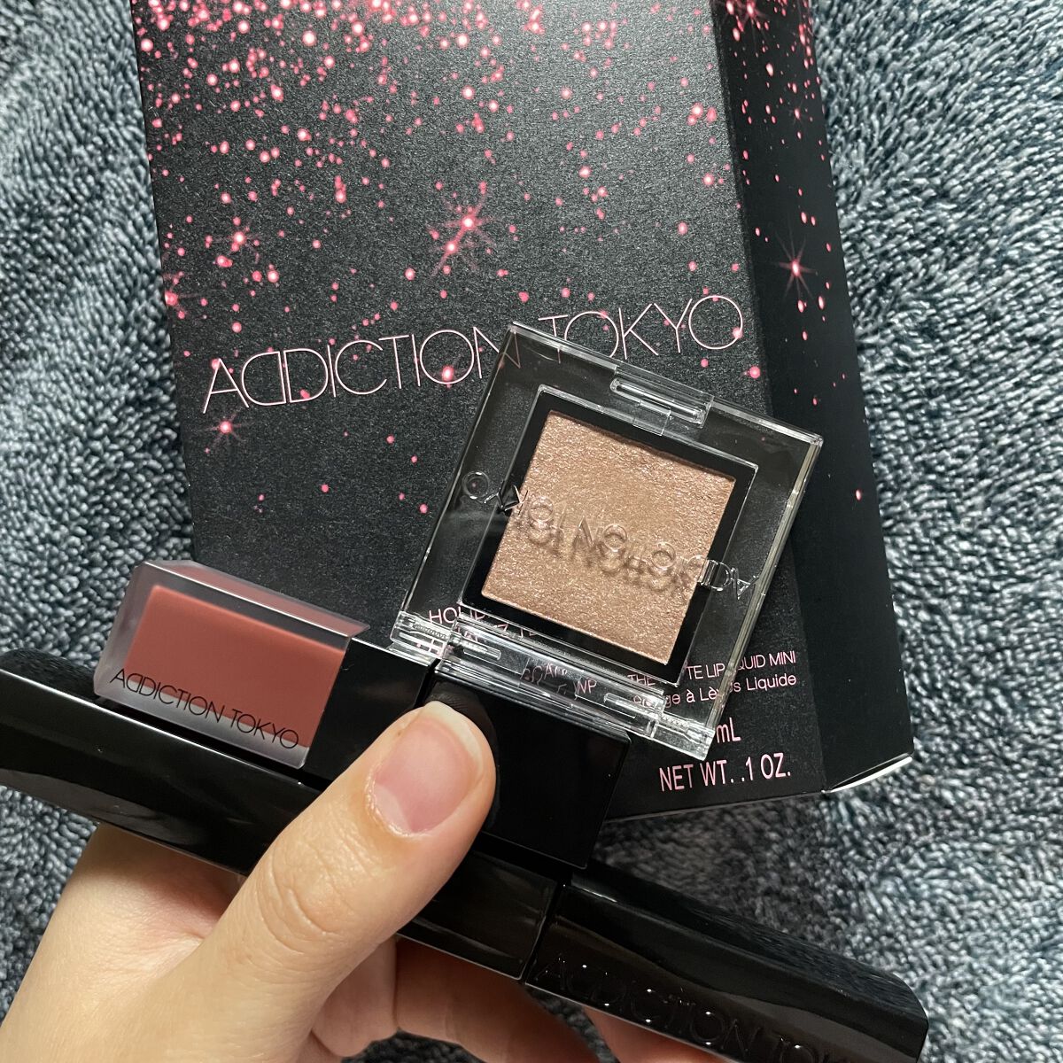 ホリデー ルック コレクション ローズ クォーツ テンプテーション/ADDICTION/メイクアップキットを使ったクチコミ（1枚目）