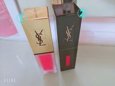 ルージュ ピュールクチュール ヴェルニ ヴィニルクリーム/YVES SAINT LAURENT BEAUTE/口紅を使ったクチコミ（1枚目）