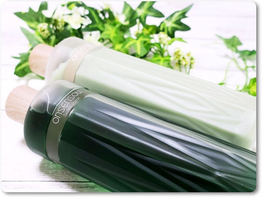 温泉藻配合頭皮ケアシャンプー／トリートメント/ONSENSOU/市販シャンプーを使ったクチコミ（3枚目）