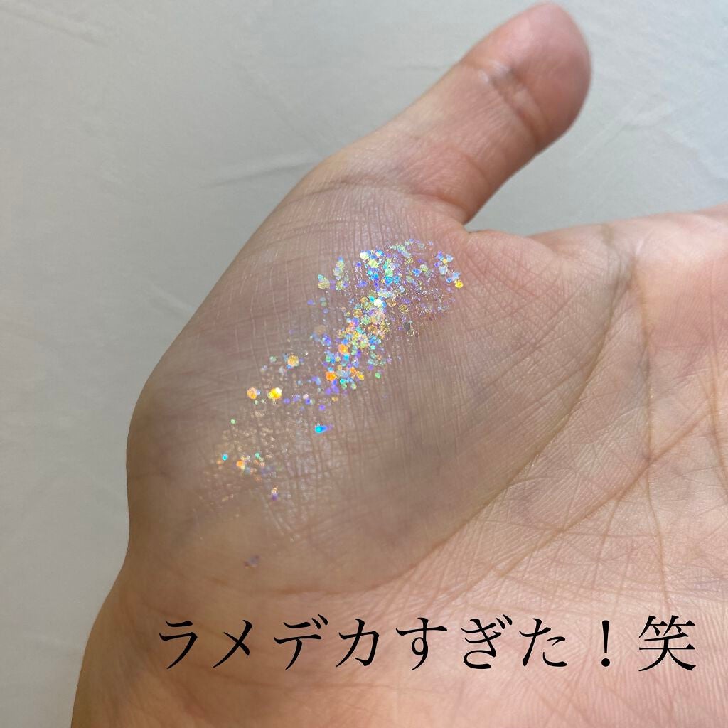 URGLAM GLITTER GEM/U R GLAM/ジェル・クリームチークを使ったクチコミ(3枚目)