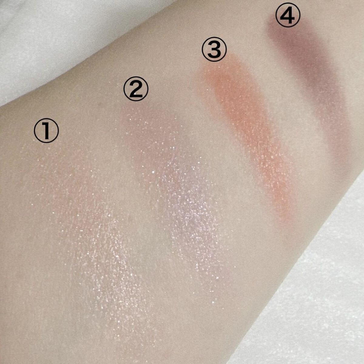 オーガズムライジング アイシャドーパレット/NARS/アイシャドウパレットを使ったクチコミ（3枚目）