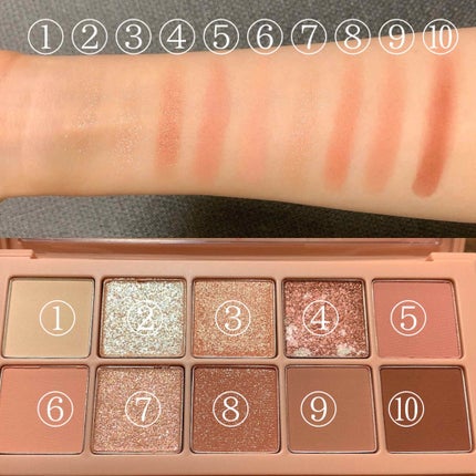 プロ アイ パレット/CLIO/アイシャドウパレットを使ったクチコミ(3枚目)