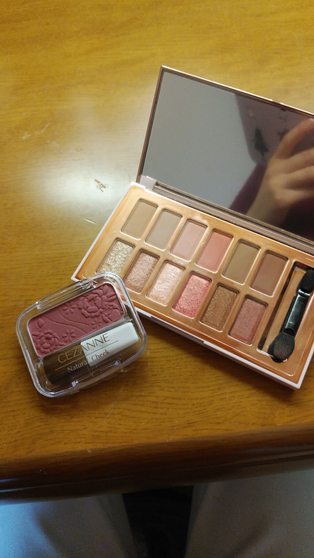 ナチュラル チークN/CEZANNE/パウダーチークを使ったクチコミ(1枚目)