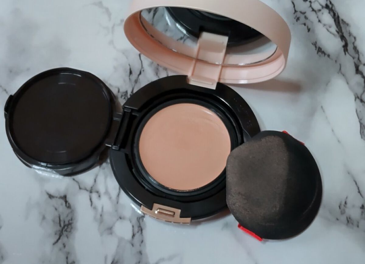 ドラマティッククッションジェリー/マキアージュ/クッションファンデーションを使ったクチコミ（1枚目）