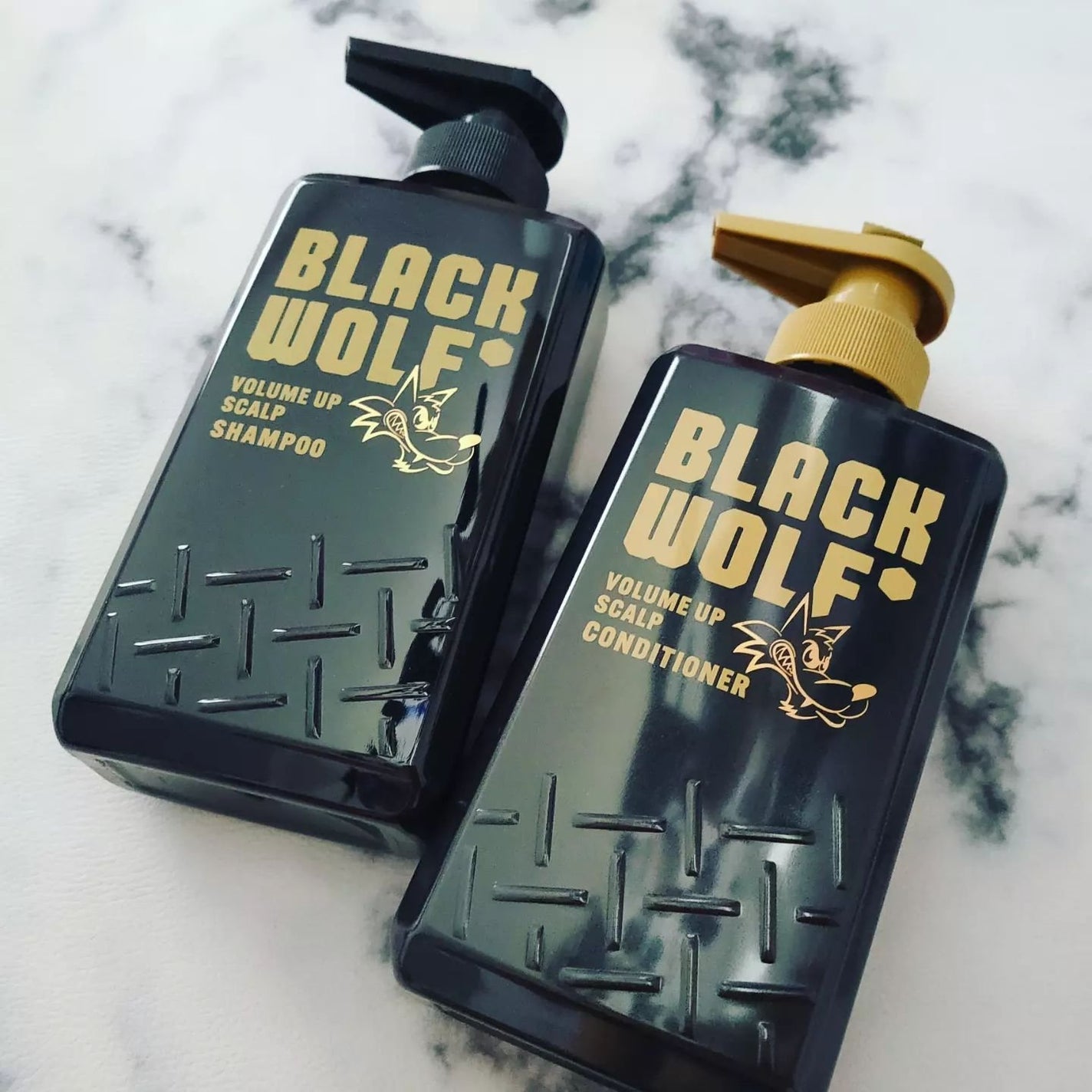 ブラックウルフ ボリュームアップスカルプシャンプー/大正製薬/市販シャンプーを使ったクチコミ(1枚目)