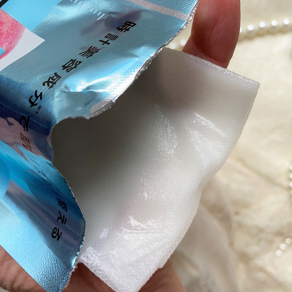 ディープケアマスク ピーチ/RISM/シートマスク・パックを使ったクチコミ（3枚目）