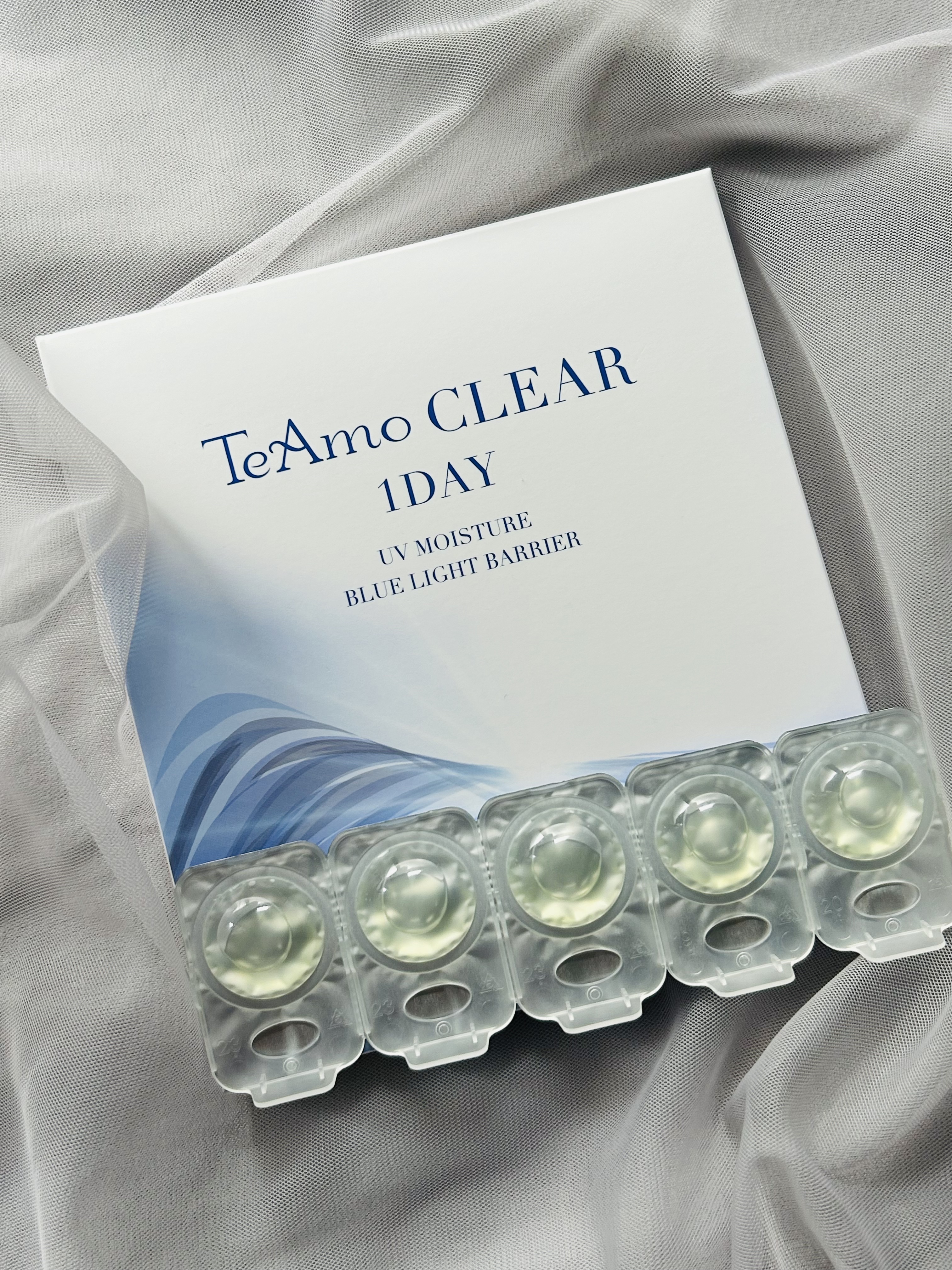 クリアワンデー/TeAmo/ワンデー（１DAY）カラコンを使ったクチコミ（2枚目）