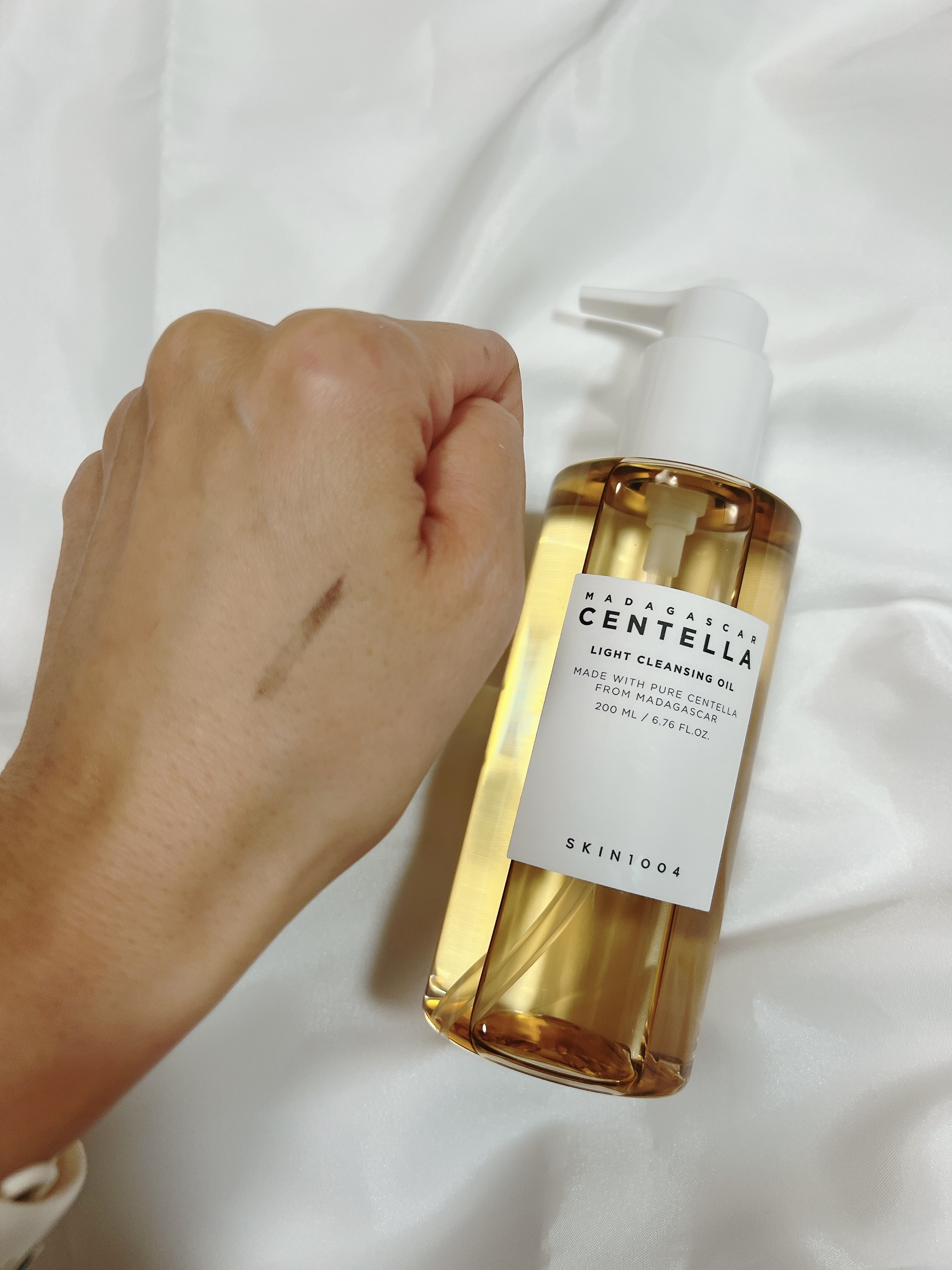 センテラ ライトクレンジングオイル/SKIN1004/オイルクレンジングを使ったクチコミ（1枚目）