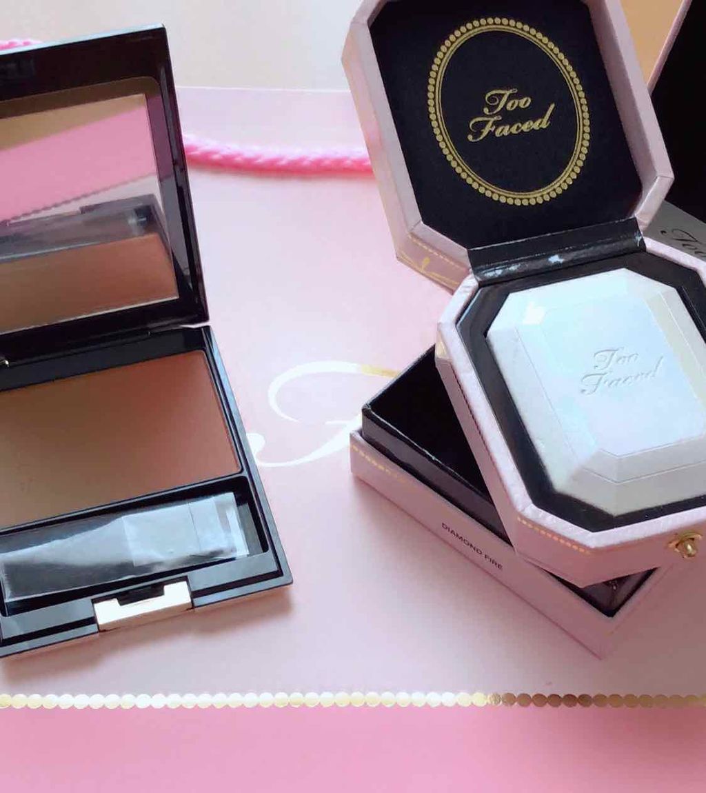 ダイヤモンドライト マルチユース ハイライター/Too Faced/パウダーハイライトを使ったクチコミ（1枚目）