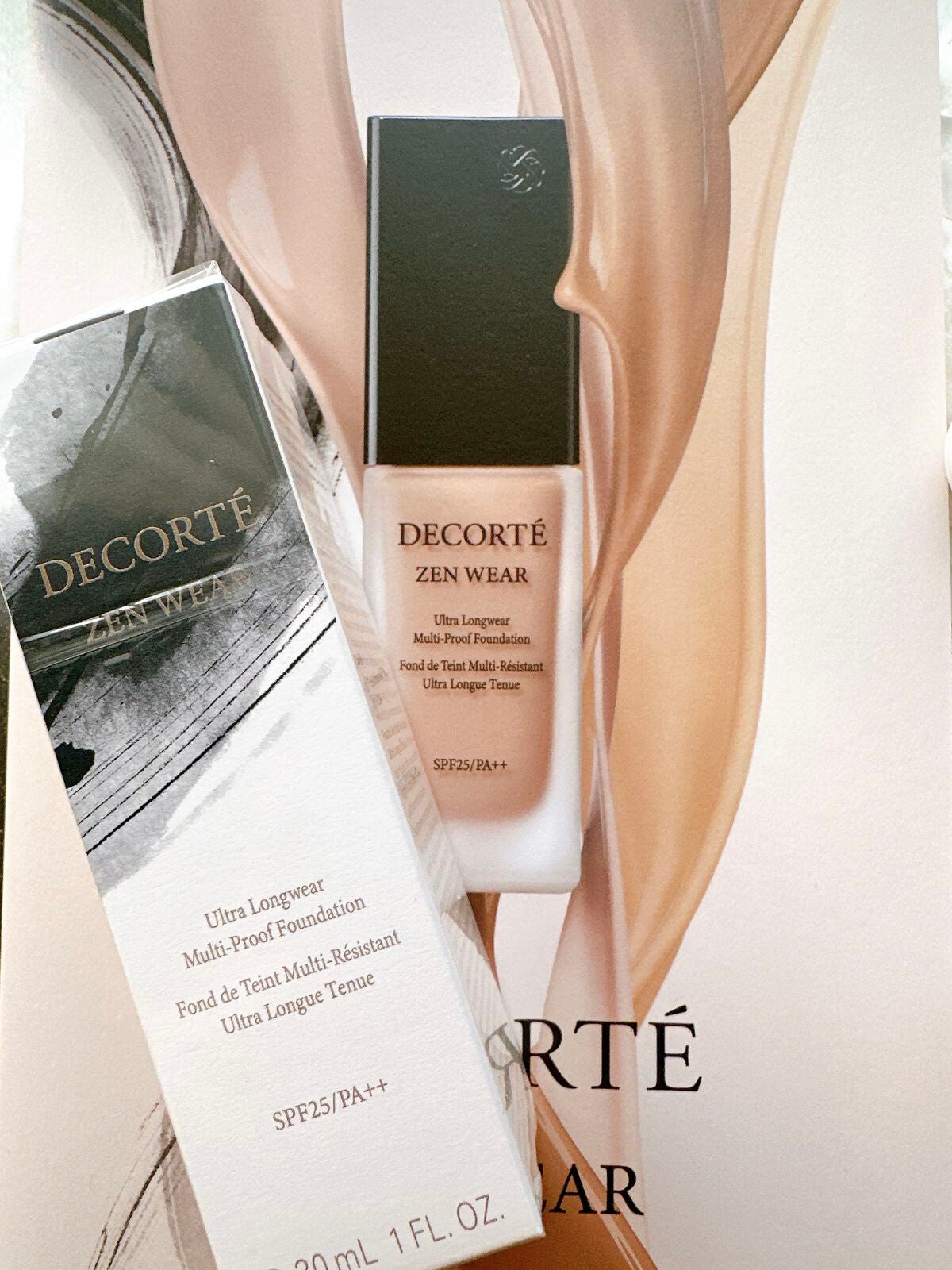 ゼン ウェア フルイド/DECORTÉ/リキッドファンデーションを使ったクチコミ(1枚目)