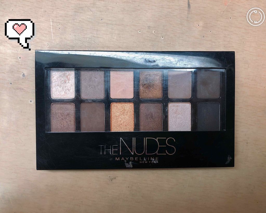 ヌードパレット/MAYBELLINE NEW YORK/アイシャドウパレットを使ったクチコミ(1枚目)
