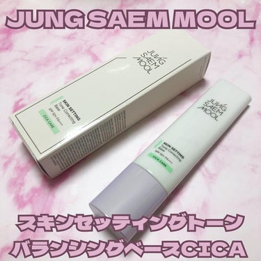 スキンセッティング トーンコレクティング ベース/JUNG SAEM MOOL/化粧下地を使ったクチコミ（1枚目）