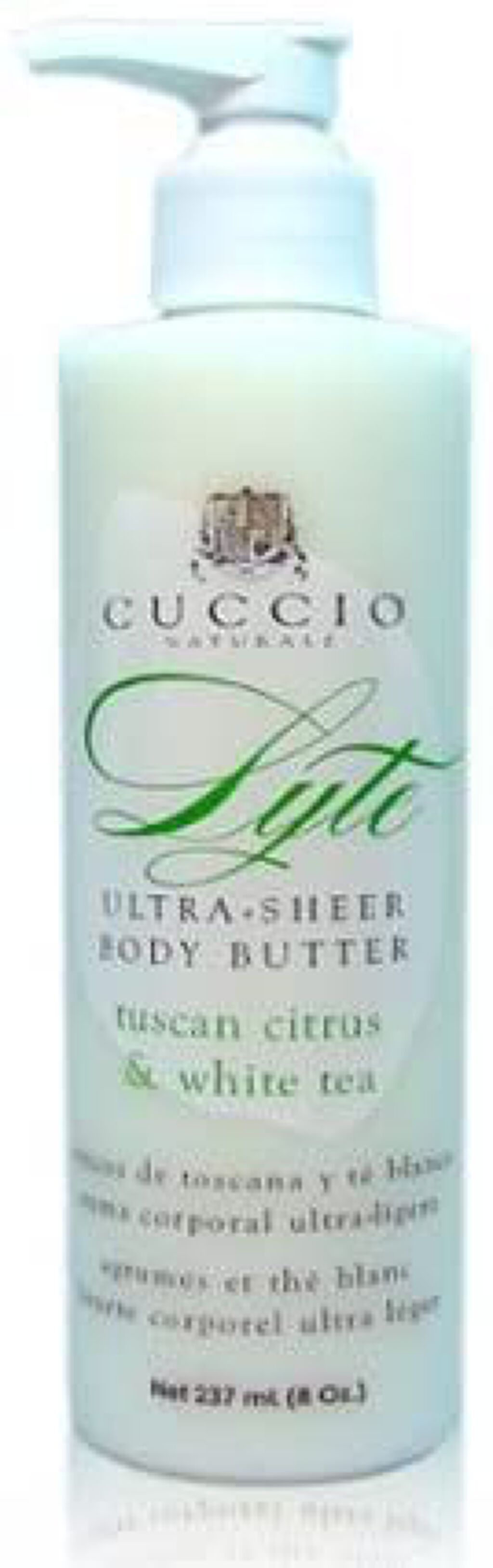 CUCCIO NATURALE クシオ ウルトラシアバター トスカーナシトラス＆ホワイトティー