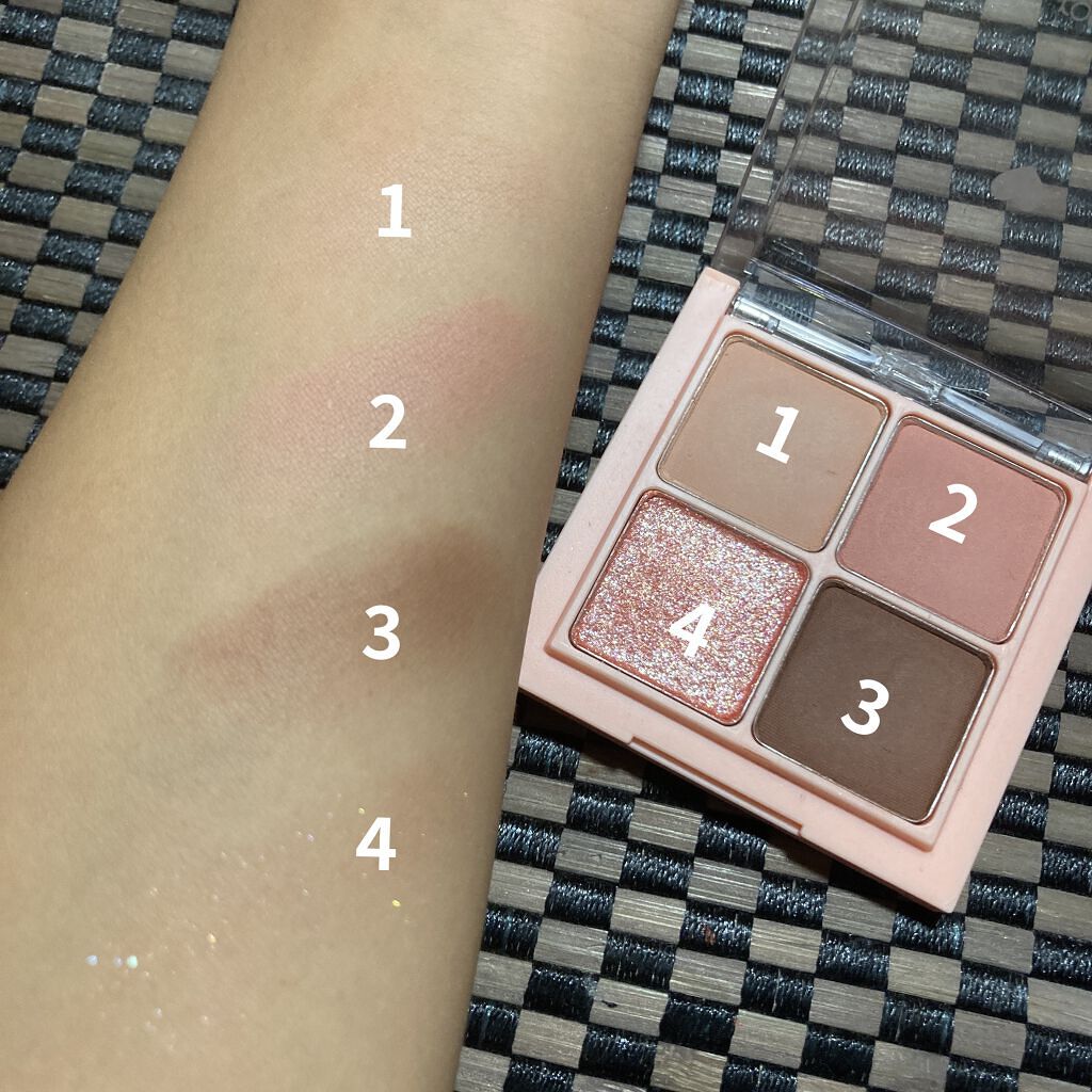 ベターザンアイズ/rom&nd/アイシャドウパレットを使ったクチコミ（2枚目）