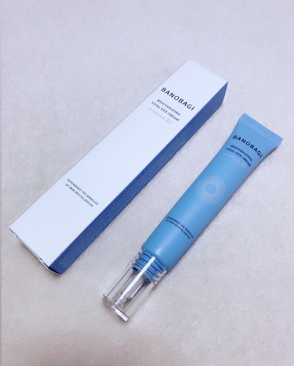 リジュブネイティング バイタルアイクリーム/BANOBAGI/アイケア・アイクリームを使ったクチコミ（1枚目）