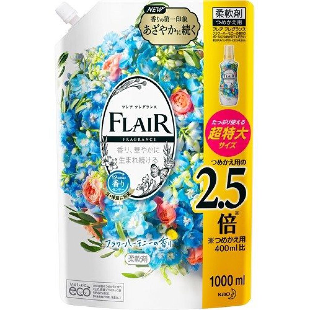 フレア フレグランス フラワーハーモニーの香り つめかえ用 1000ml 