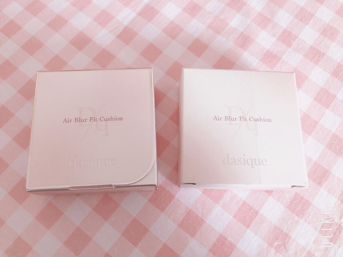 エアーブラーフィットクッション 17N ペール/dasique/クッションファンデーションを使ったクチコミ（1枚目）