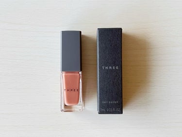 THREE ネイルポリッシュのクチコミ「THREE @threecosmetics 

✔︎Nail Polish［134 MUSIC.....」（3枚目）