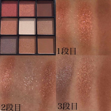 UR GLAM　BLOOMING EYE COLOR PALETTE/U R GLAM/パウダーアイシャドウを使ったクチコミ（2枚目）