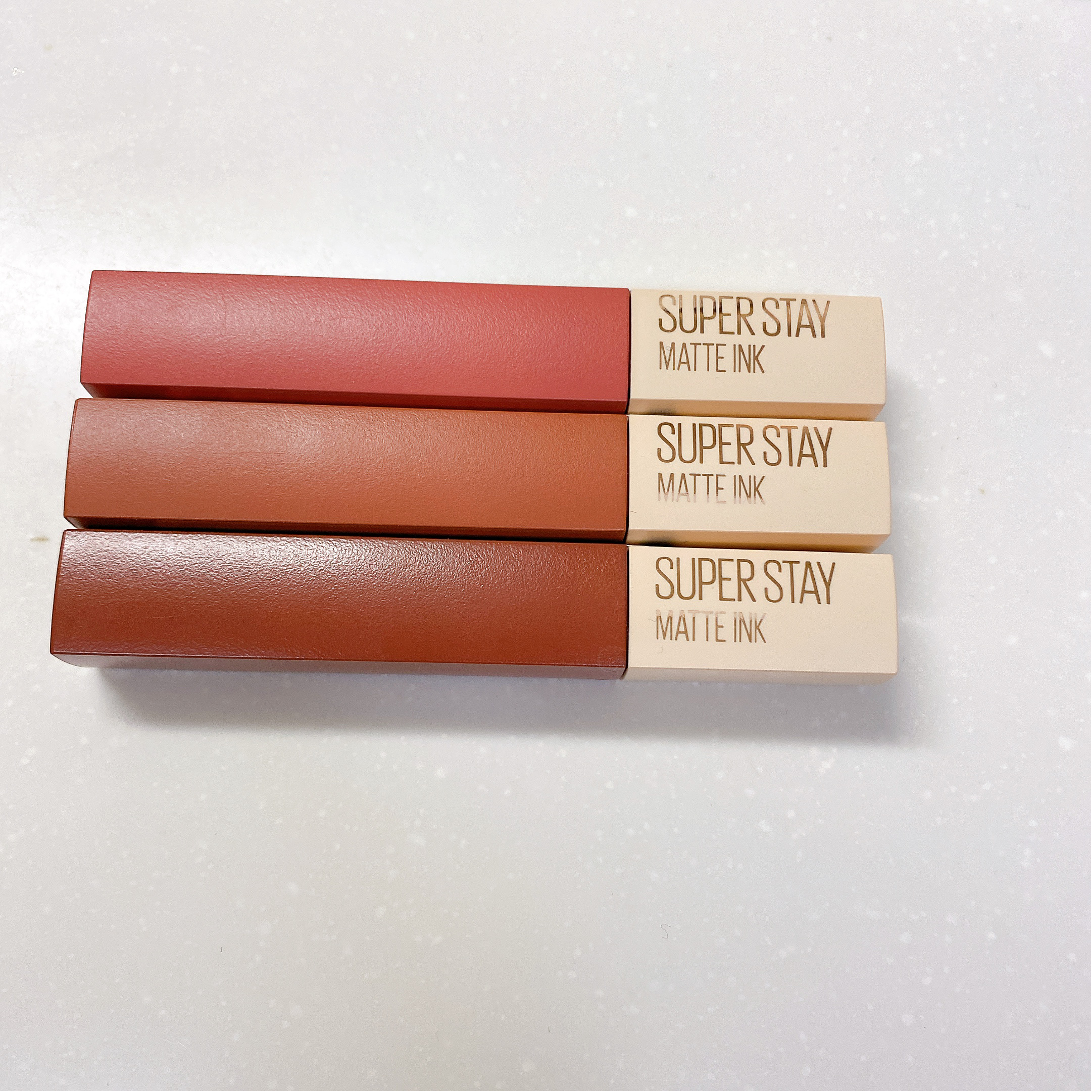 SPステイ マットインク N130 情熱のストロベリーディップ/MAYBELLINE NEW YORK/口紅を使ったクチコミ（3枚目）