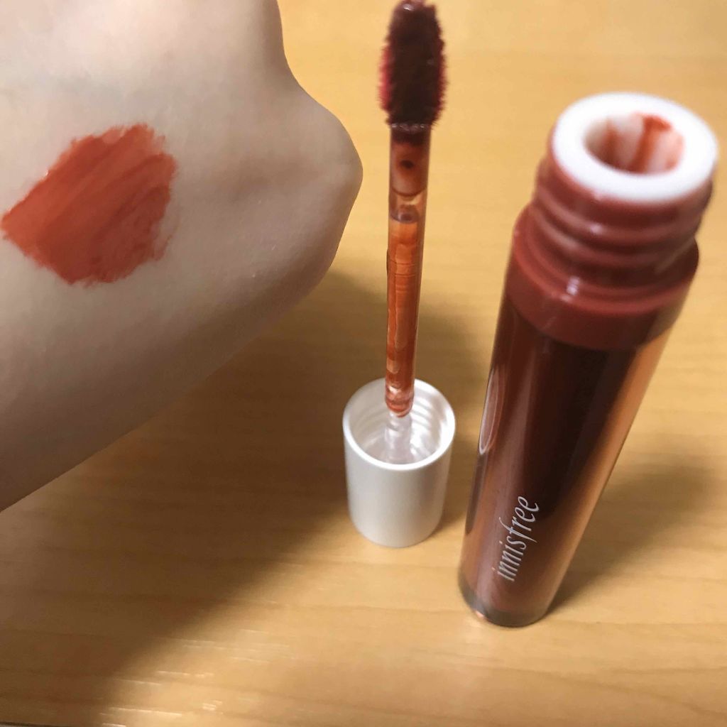 ビビッド オイルティント/innisfree/リップグロスを使ったクチコミ（2枚目）