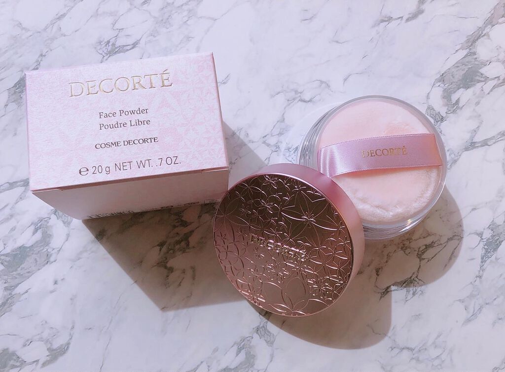 フェイスパウダー 108 before evening/DECORTÉ/ルースパウダーを使ったクチコミ（2枚目）