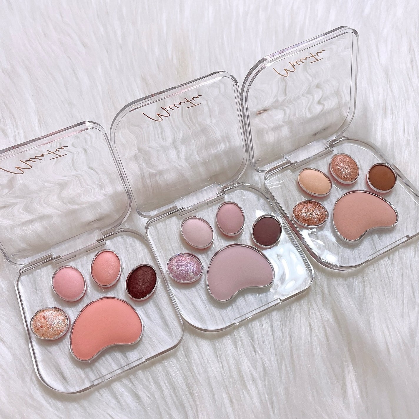 ミャオパウズアイシャドウパレット/MilleFée/アイシャドウパレットを使ったクチコミ(3枚目)