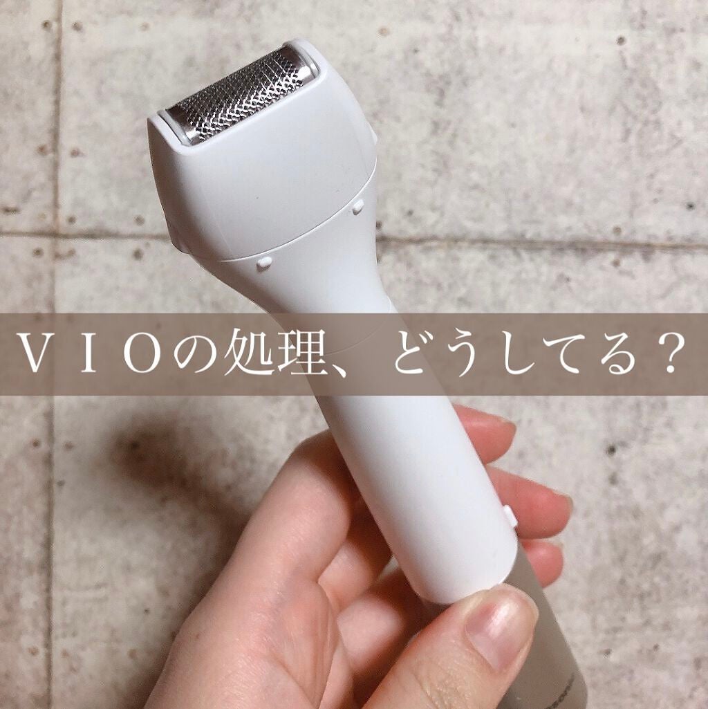 VIOãã§ãªãš ES-WV61/Panasonic/ã·ã§ãŒããŒã䜿ã£ãã¯ãã³ãïŒ1æç®ïŒ