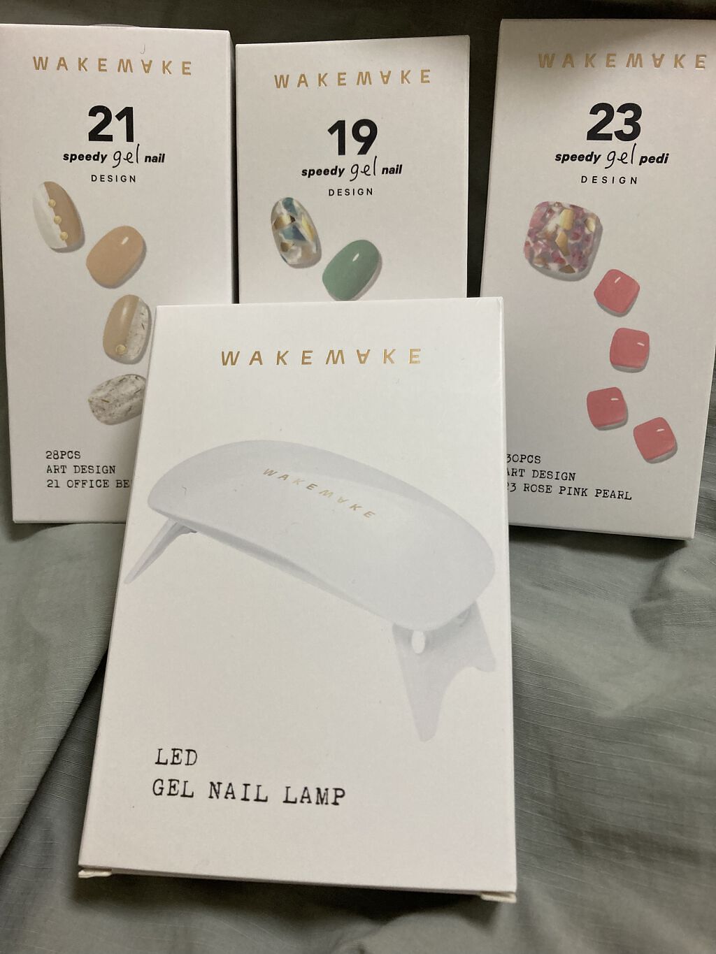 スピーディージェルネイル/wakemake/マニキュアを使ったクチコミ（1枚目）