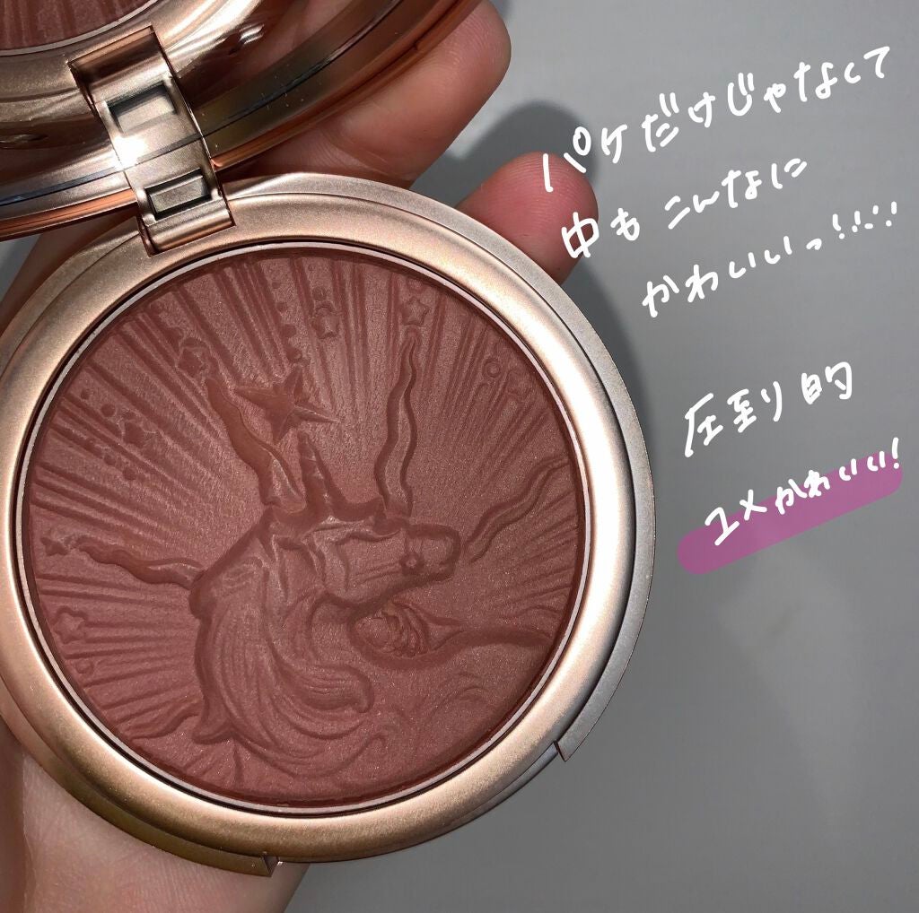 ユニコーンシリーズ チークブラッシュ/FlowerKnows/パウダーチークを使ったクチコミ(2枚目)