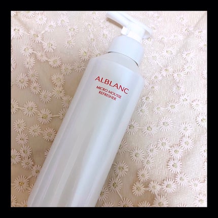 マイクロムース リフレッシャー 本体 160g/ALBLANC/泡洗顔の画像