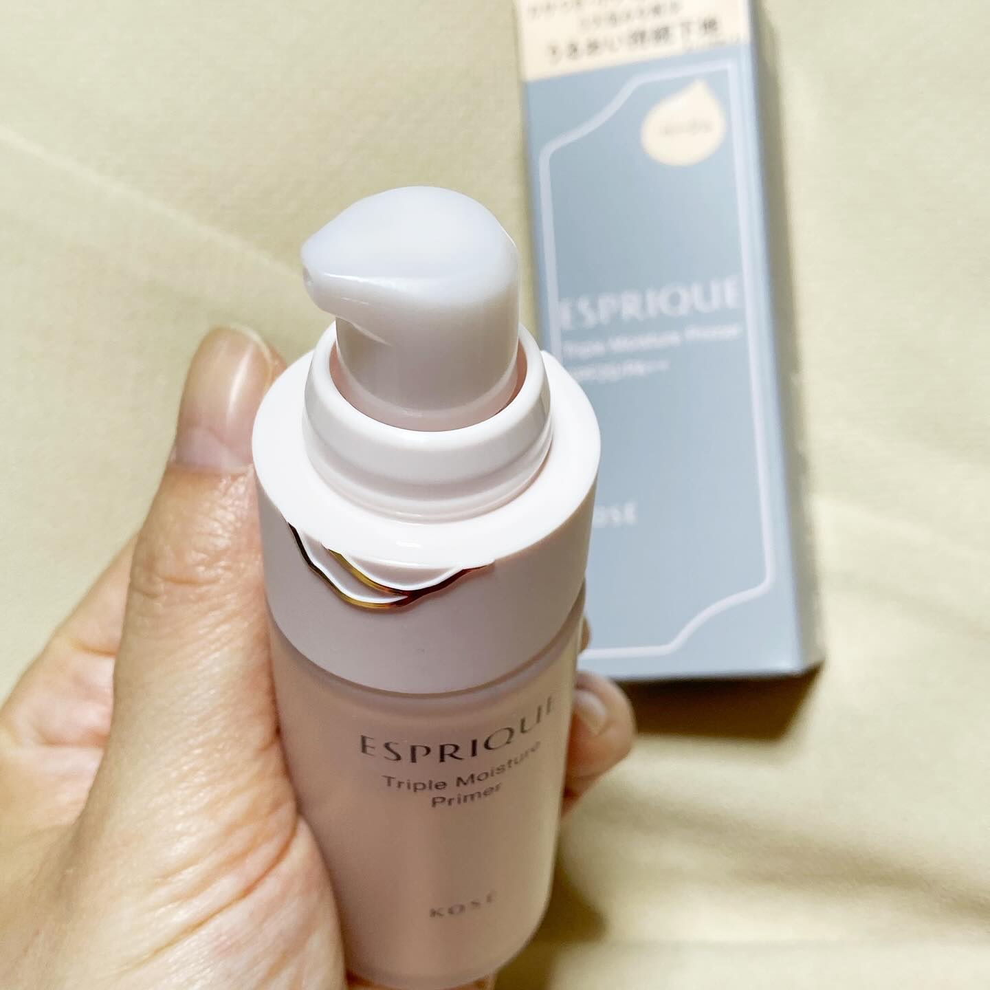 トリプル モイスチュア プライマー/ESPRIQUE/化粧下地を使ったクチコミ（3枚目）