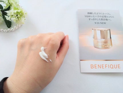 リュクス リブルームナイトクリーム/BENEFIQUE/フェイスクリームを使ったクチコミ(2枚目)