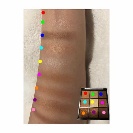 UR GLAM BLOOMING EYE COLOR PALETTE/U R GLAM/アイシャドウパレットを使ったクチコミ(4枚目)