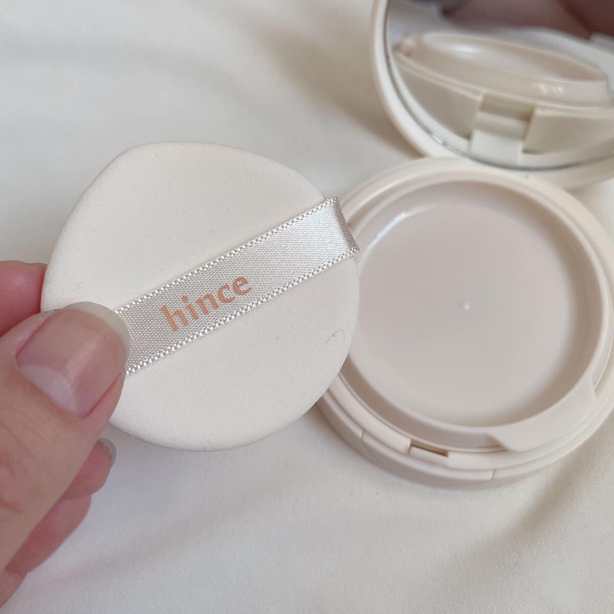 セカンドスキングロウクッション/hince/クッションファンデーションを使ったクチコミ(4枚目)