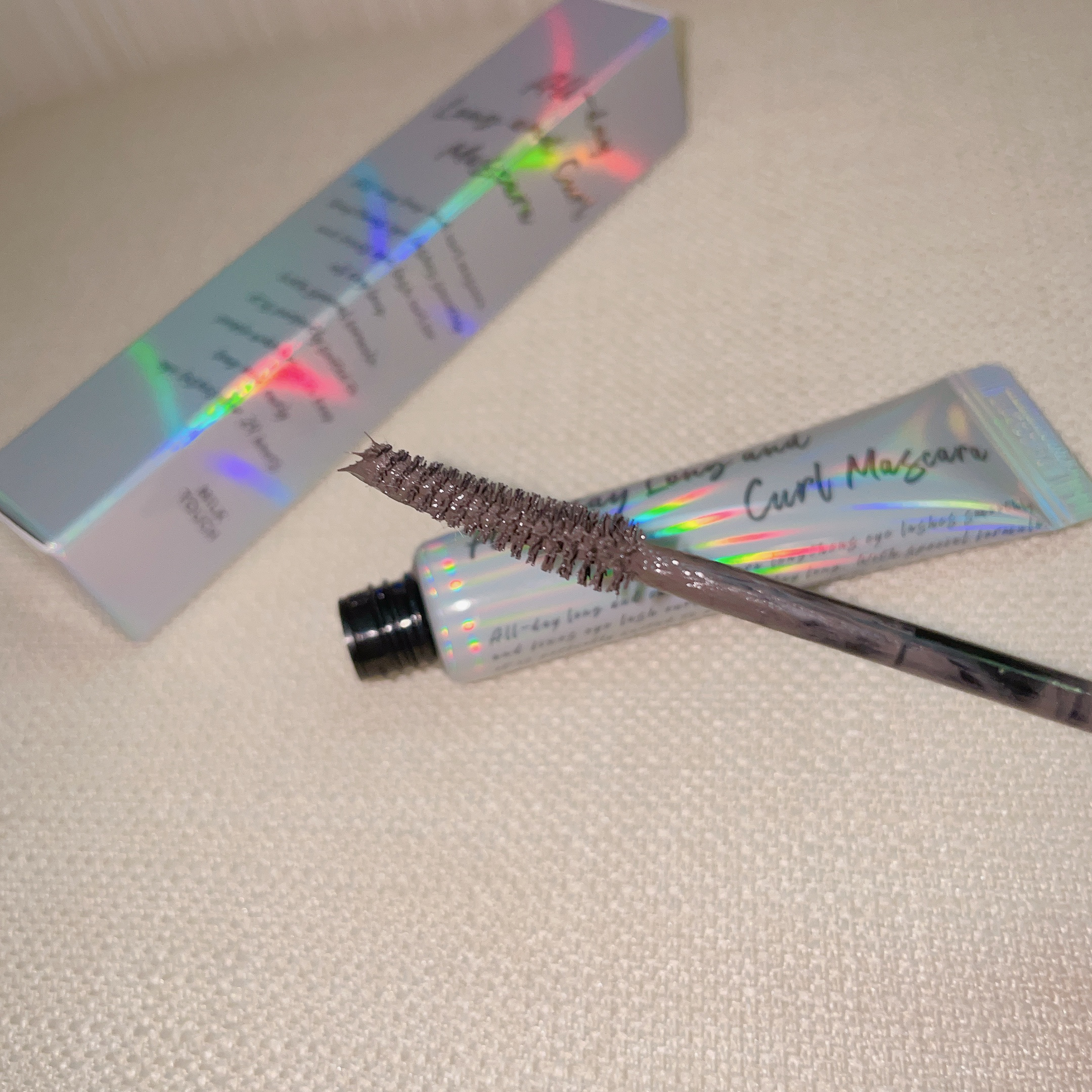 オールデイ ロング アンド カール マスカラ ダークトープ/Milk Touch/マスカラを使ったクチコミ（3枚目）