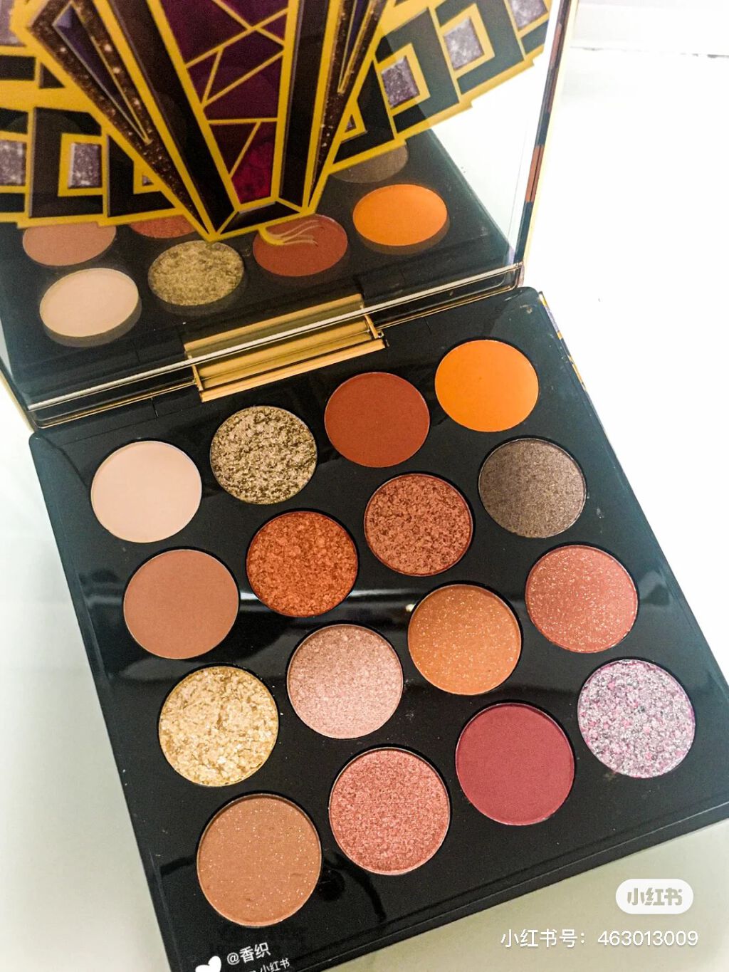 大英博物館 エジプトシリーズ アイシャドウパレット/ZEESEA/アイシャドウパレットを使ったクチコミ(2枚目)