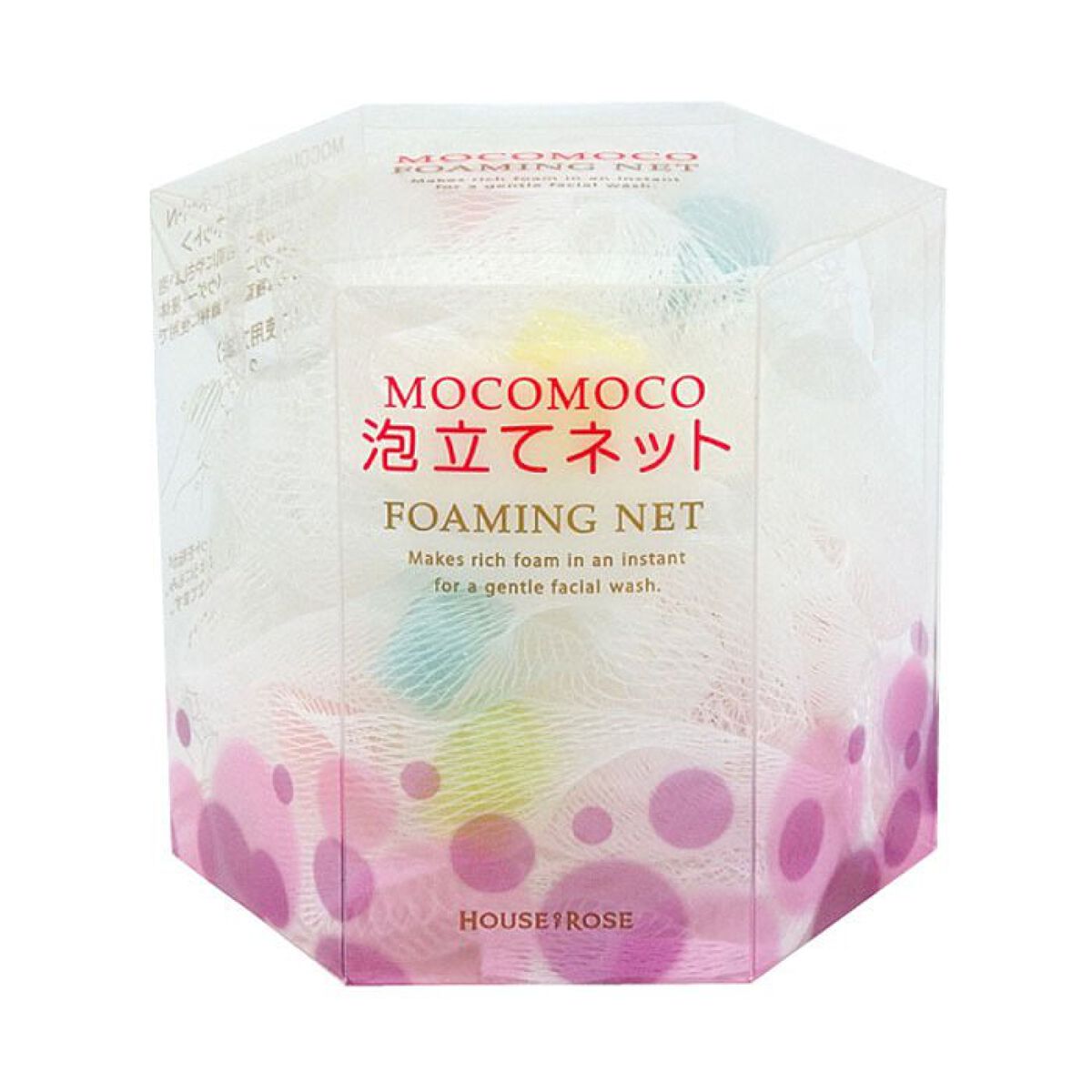 mocomoco泡だてネット ジェイローゼ(ハウスオブローゼ)