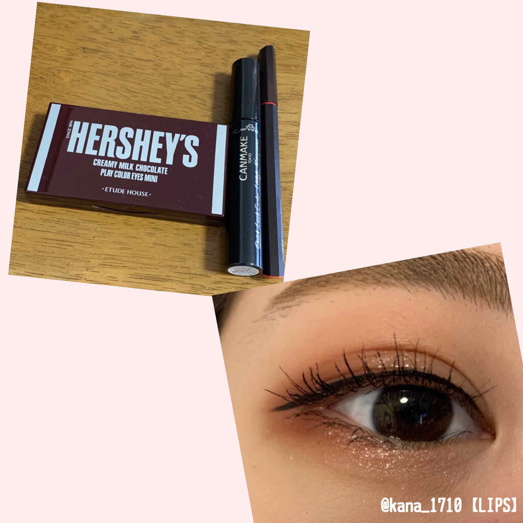 ハーシー プレイカラーアイズミニ/ETUDE/アイシャドウパレットを使ったクチコミ（1枚目）