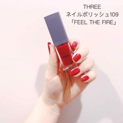 ネイルポリッシュ/THREE/マニキュアを使ったクチコミ(1枚目)