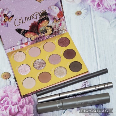 FLUTTER BY/ColourPop/アイシャドウパレットを使ったクチコミ（2枚目）