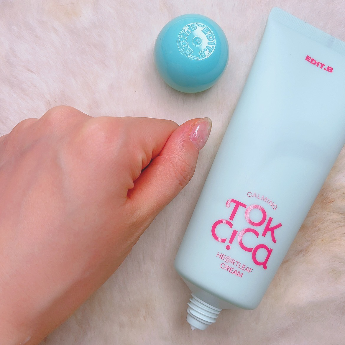 カーミングトックシカドクダミクリーム/EDIT.B/フェイスクリームを使ったクチコミ（3枚目）