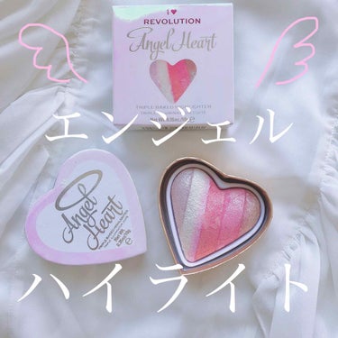 MAKEUP REVOLUTION ハートハイライター エンジェルハートのクチコミ「♡ MAKEUP REVOLUTION - I ♡ REVOLUTION : Angel He.....」（1枚目）