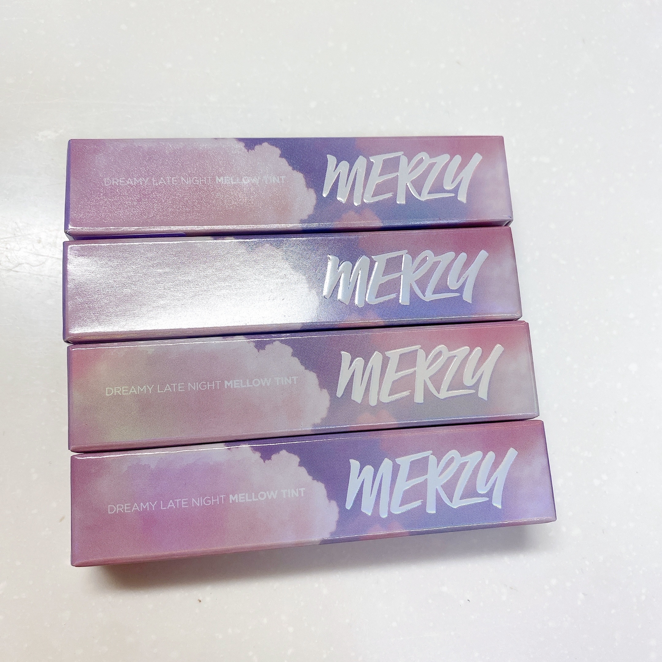 ドリーミーレイトナイト メロウティント M12 ローファイインディゴ/MERZY/リップティントを使ったクチコミ（1枚目）