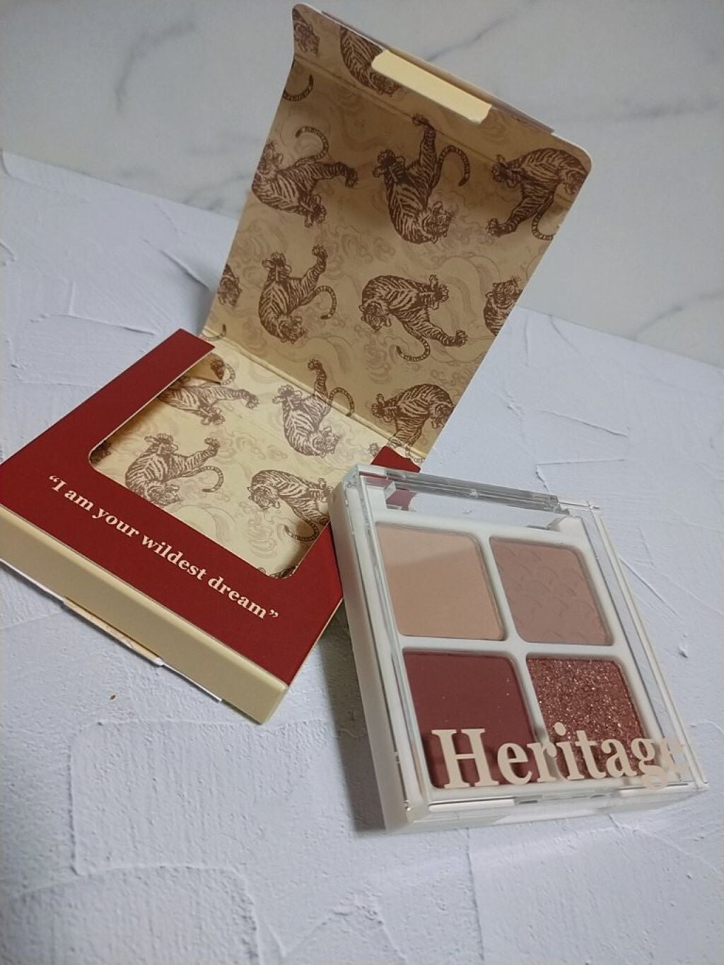 ザ ヘリテージ シャドウパレット/MERZY/アイシャドウパレットを使ったクチコミ(1枚目)